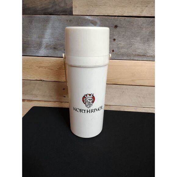 Aladdin 1 Liter Plastic Thermos Northriver Yacht Club Branded - Picture 1 of 5